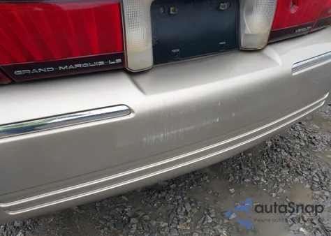 2000 Mercury Grand Marquis Ls z USA, uszkodzony, nr VIN 2MEFM75W0YX734850